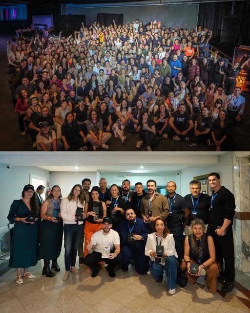 Asistentes de la Cumbre de los Millonarios Conscientes en la foto grupal del evento